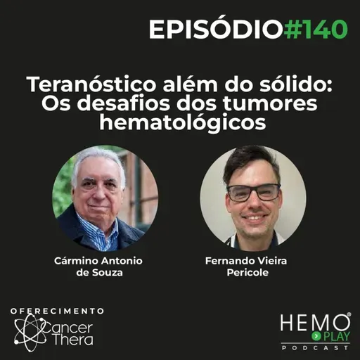 #140 - Teranóstico além do sólido: Os desafios dos tumores hematológicos - HEMO PLAY Podcast