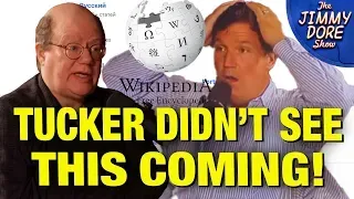 Wikipedia Founder Tells Tucker The CIA Runs Wikipedia!