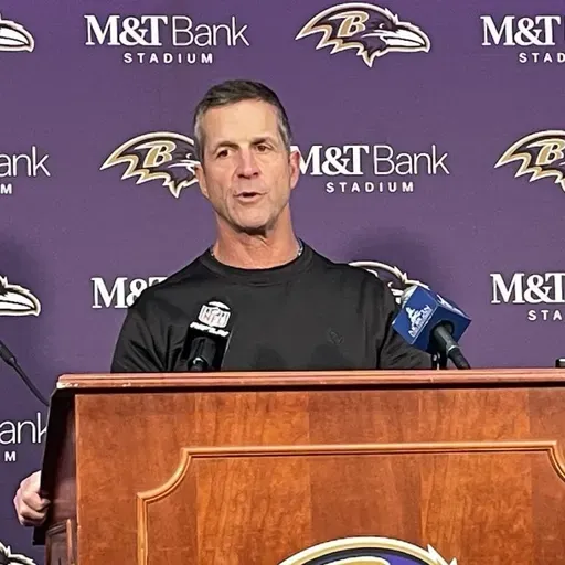 John Harbaugh reacts to Ravens’ turnover-laden showing in Thanksgiving loss to Cincinnati