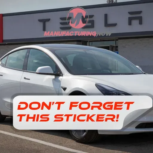 LISTEN: Missing Sticker Triggers Recall for Thousands of Teslas