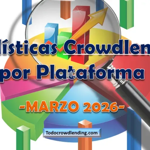 TOP MEJORES PLATAFORMAS CROWDLENDING INVERTIR 2026 - Estadísticas MARZO