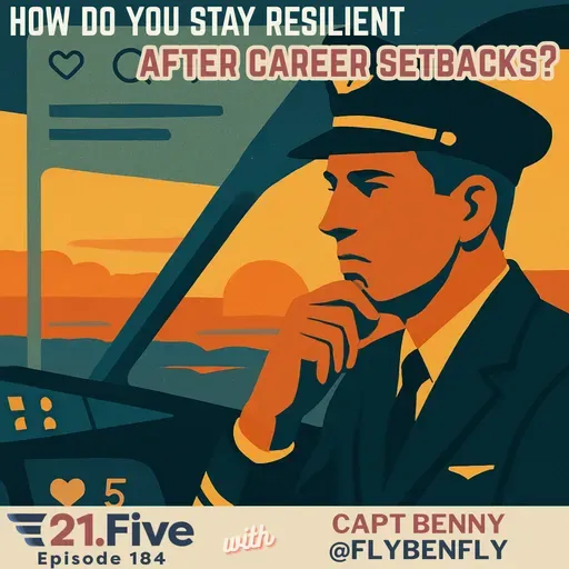 184. How Do You Stay Resilient After Career Setbacks? w/ Capt Benny