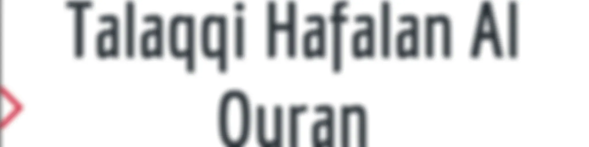 Talaqqi Hafalan Al Quran