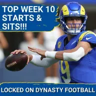 Top Starts & Sits Ahead of Week 10 | START Matthew Stafford vs. Rams!!!