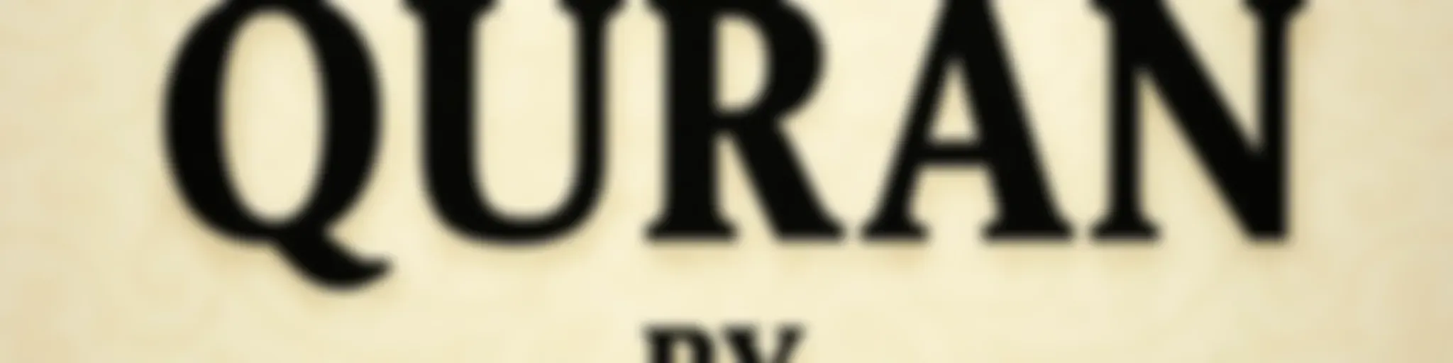 Tafseer-e-Quran by Mufti Tariq Masood