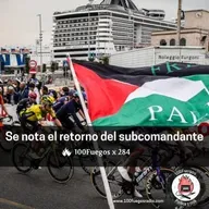 100Fuegos x 284: se nota el retorno del subcomandante