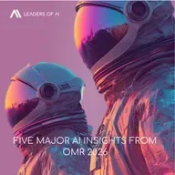 Five major AI insights from OMR 2026