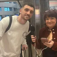 Brenda Donohue reports live from Dublin Airport with Troy Parrott