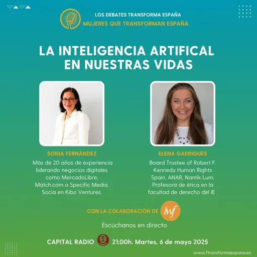Mujeres que transforman España. La inteligencia artificial en nuestras vidas.