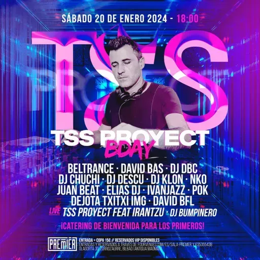 Sesión: Elias Dj @ Premier - Cumpleaños Tss Proyect (20/01/2024)