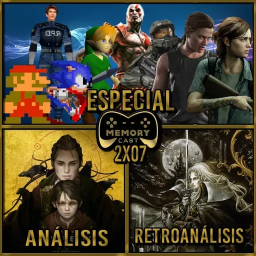 Memory Cast 2x07: Charla sobre La Evolución de los Videojuegos con Jota Delgado. Análisis A plague Tale: Requiem y más.