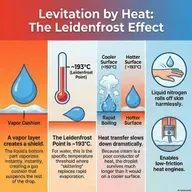Hovering on Heat: The Leidenfrost Effect from Kitchen Tricks to High-Tech Labs