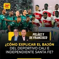 ¿Cómo explicar el bajón del Deportivo Cali e Independiente Santa Fe?