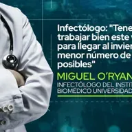 Infectólogo: "Tenemos que trabajar bien este verano para llegar bien al invierno"