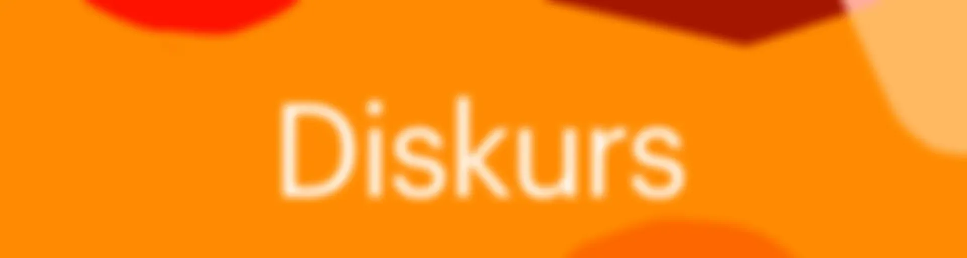 Diskurs