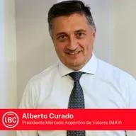 LBC con Alberto Curado, presidente del Mercado Argentino de Valores (MAV)