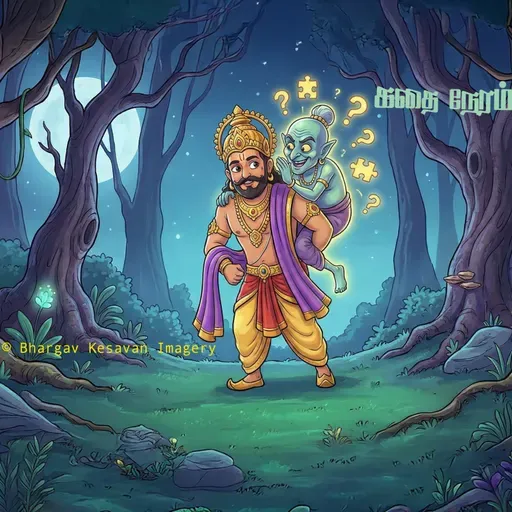 Non-Stop Best of Vikramadithan Vedhalam Stories! (5 Tamil Tales)