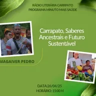 PROGRAMA MINUTO MAIS SAÚDE 260425 2º BLOCO MAGAIVEL PEDRO