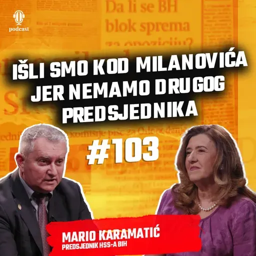 Mario Karamatić: Kad Dodik kaže da Hrvatima treba treći entitet, oni mu sve oproste - Direktno