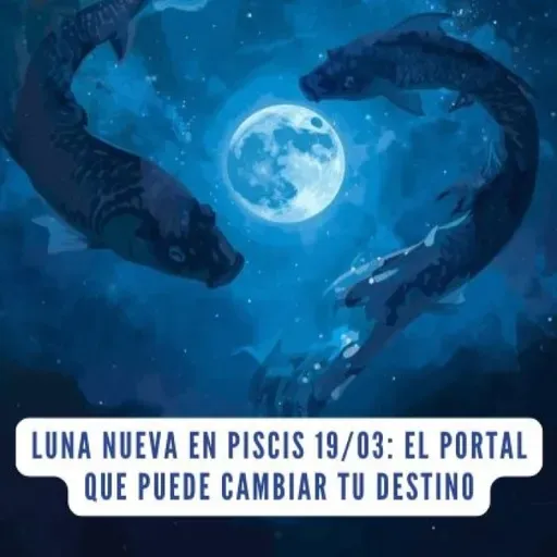 “Luna Nueva en Piscis 19/03: el portal que puede cambiar tu destino” | #lunanueva