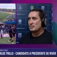Nota al candidato a presidente de River Plate Dr. Carlos Trillo de cara a las elecciones del 4 de Diciembre de 2021