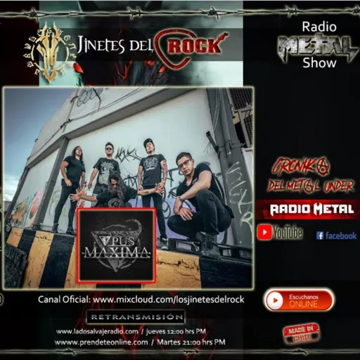 Programa JinetesdelRock Review a la banda Mexicana Opus Maxima N° 233 Fecha 03122022