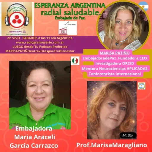Mes de la MUJER 2026 SENSIBLE SOLIDARIA. PREVENCIÓN MALTRATO INFANTIL + TANGOTERAPIA en MARISA PATIÑO entrevistas