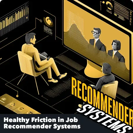 Healthy Friction in Job Recommender Systems