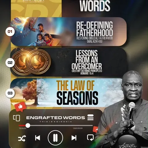 The Law of Seasons with Apostle Joshua Selman.