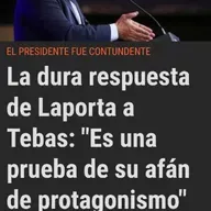 Laporta Explota Y Responde A Tebas