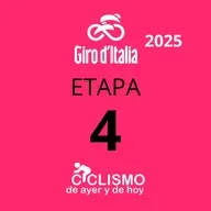 Giro de Italia 2025 - Etapa 4 - Ciclismo de Ayer y de Hoy