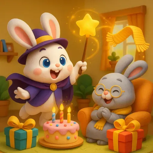 Bedtime Stories: Fluffy’s Magic Candy🍬