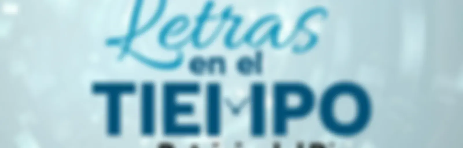 Letras en el tiempo