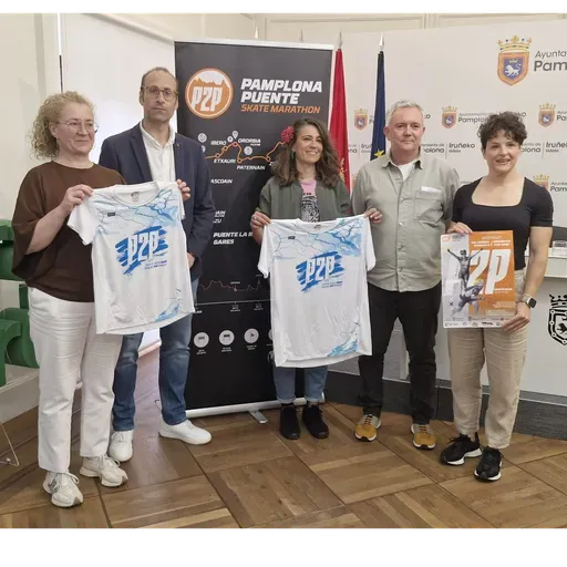Patinaje con la maratón más dura del mundo, P2P Pamplona Puente con Arantxa Blanco