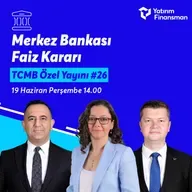 TCMB Özel Yayını #26 I Merkez Bankası Faiz Kararı