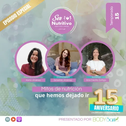 Mitos de nutrición que hemos dejado ir, 🎙️ EPISODIO ESPECIAL | 15 AÑOS DE BODY SANTÉ