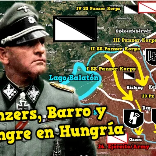 La Gran Ofensiva del Lago Balatón 1945 | Último Ataque de la Wehrmacht en la Segunda Guerra Mundial