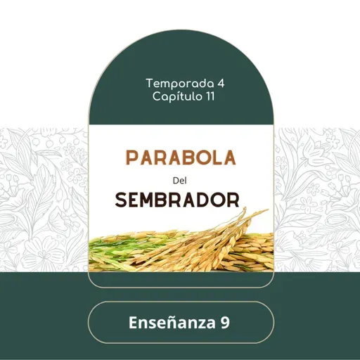 Enseñanza 9 . Parábola del Sembrador.