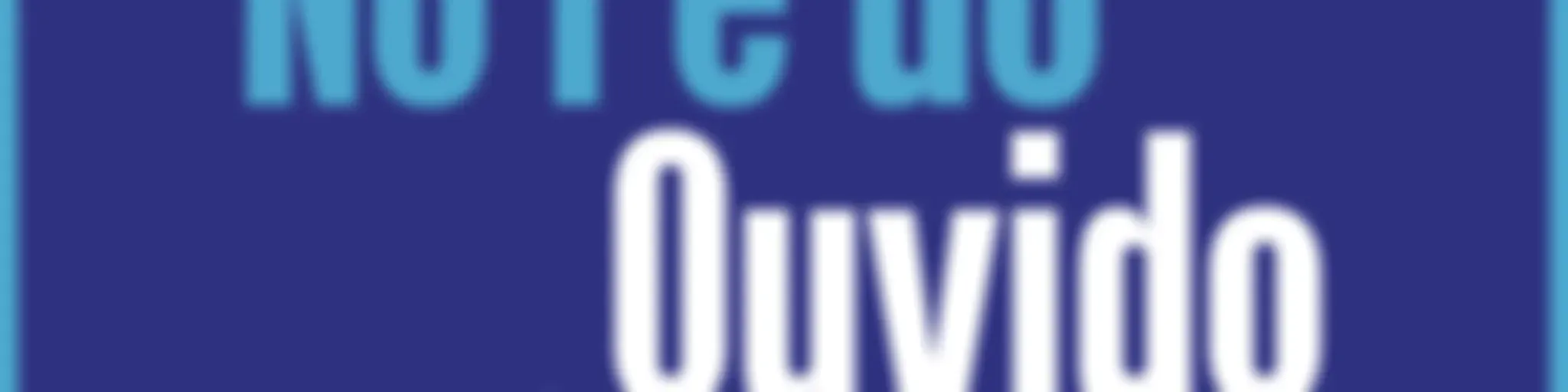 No pé do ouvido