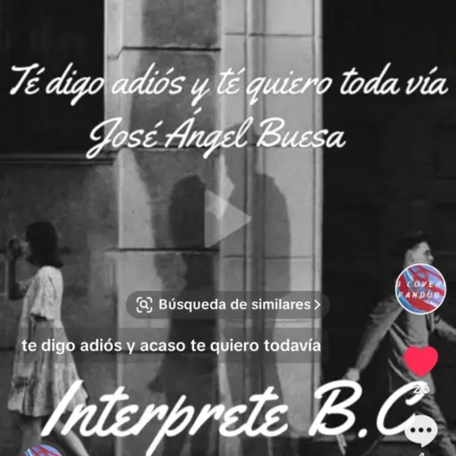 Te digo adiós y acaso té quiero todavía