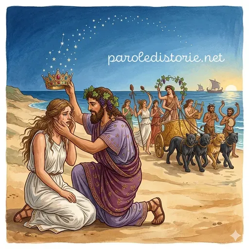 Dioniso e Arianna, un amore ritrovato. Mitologia