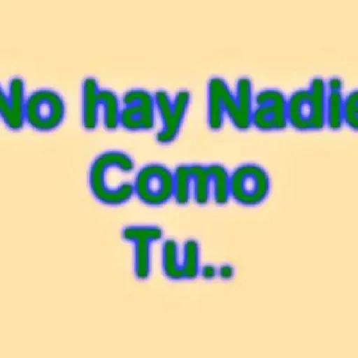 No hay nadie como tú!