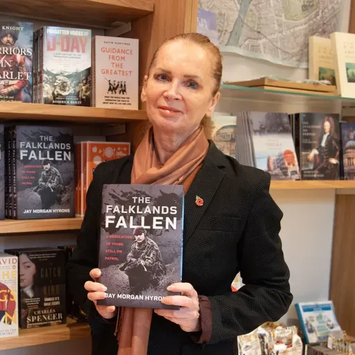 Jay Morgan Hyrons (Falklands War Widows, Navigating Grief and Catharsis Through Exercise) - Episode 1204