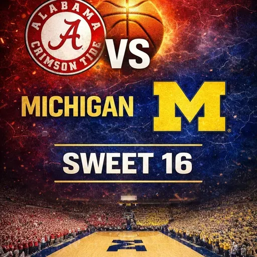 Sweet 16 Alabama vs Michigan: Preview and Prediction