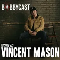 #553 - Vincent Mason on His Tour Van Losing a Tire While Going 70 mph & the Time They Hit a Black Bear and a Hawk in Back-to-Back Days on the Road + Seeing Bobby’s Doppelganger at the Gym + What He Spends His Money on + Difference in Touring from Van to Bus + Why Bobby Thought the Interview Would Only Last 30 Minutes