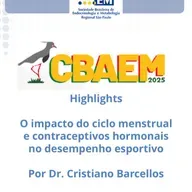 CBAEM - Impacto do ciclo menstrual e contraceptivos hormonais no desempenho esportivo