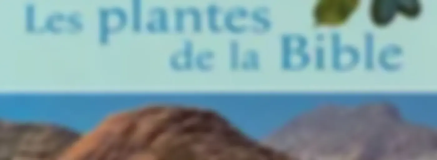 FLEURS, PLANTES ET ARBRES DANS LA BIBLE