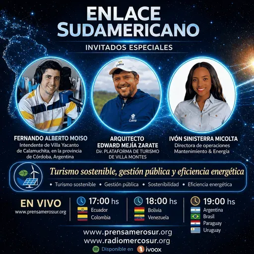 Enlace Sudamericano: turismo sostenible, gestión pública y eficiencia energética en la agenda del programa