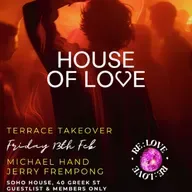 RE:LOVE Terrace Takeover w/ Michael Hand & Jerry Frempong Feb 2026