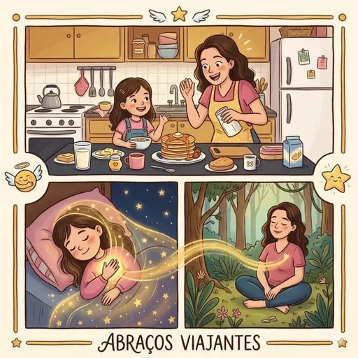 O abraço viajante
